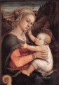 La Virgen y el Niño 1460 Renacimiento Filippo Lippi